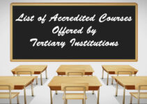 List of Accredited Courses Offered by Tertiary Institutions in Nigeria