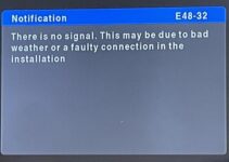 How to Clear Error E48-32 on DStv and GOtv – Searching For Signal