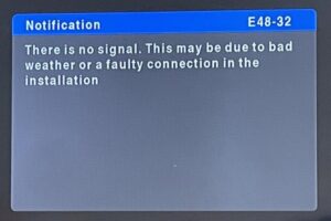 How to Clear Error E48-32 on DStv and GOtv – Searching For Signal