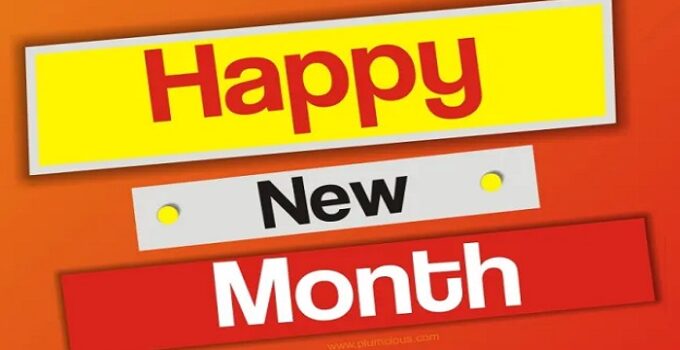 Happy New Month Wishes