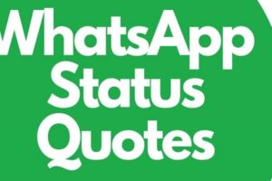 500 WhatsApp Status Quotes Quotes