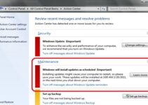 How to Deactivate Auto Windows Update in Windows 7