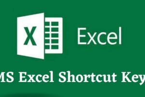 List of all Microsoft Excel Shortcut Keys