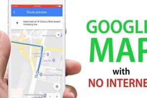 How to Access Google Maps Without Internet Connection