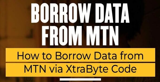 Borrow Data from MTN