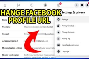 How to Edit and Change Facebook User’s URL (Link)