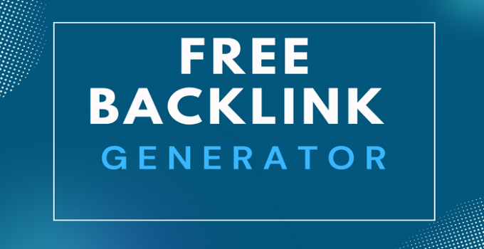 Backlinks Free Trial