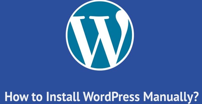 Install WordPress Manually