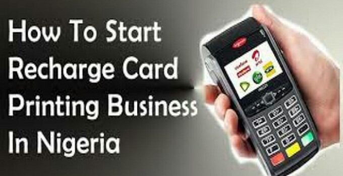 Recharge Card Printing