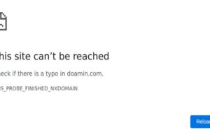 Fix: Subdomain Error Message: This site can’t be reached