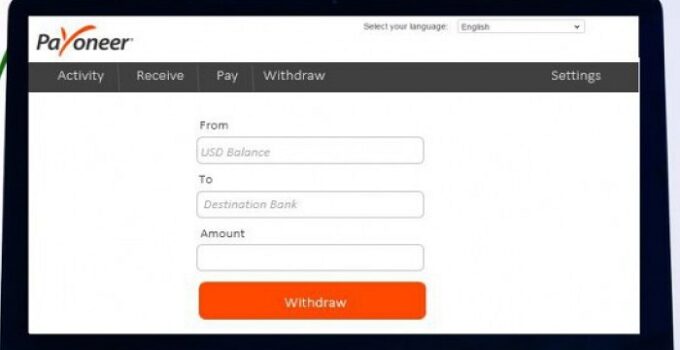 Fund and Withdraw from Payoneer