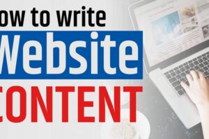 How to Write Website Content People want to Read in 2024